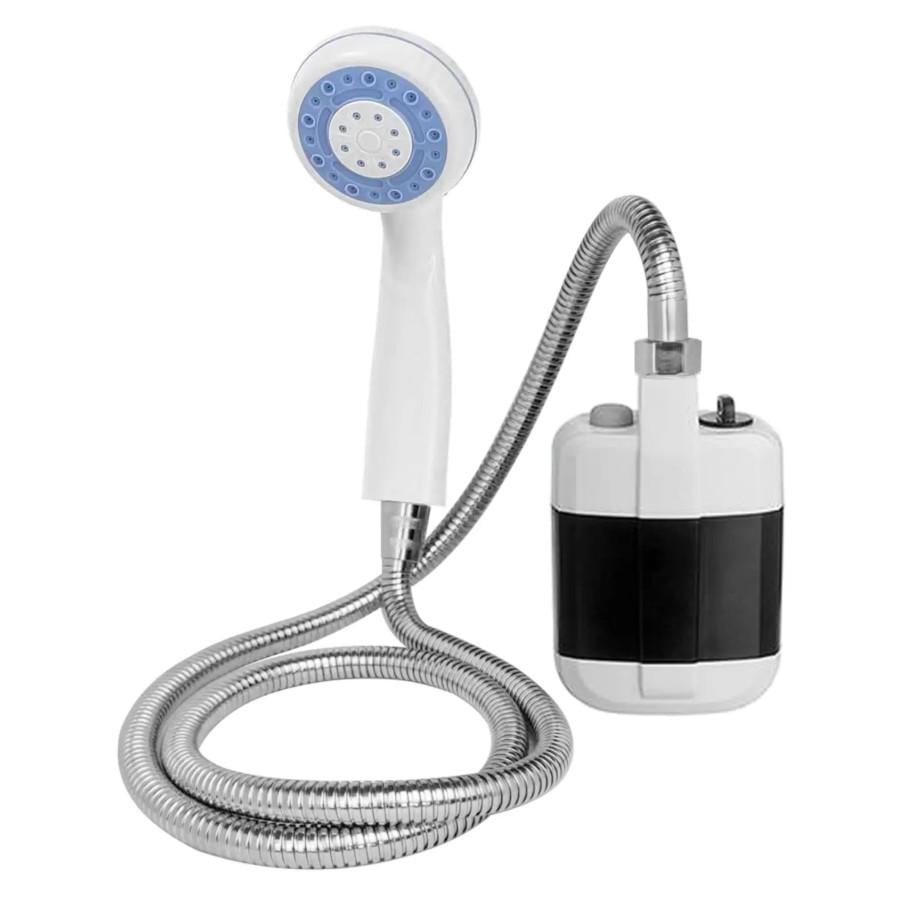 Туристический душ аккумуляторный Portable Outdoor Shower Li-ion 2200 мАч Белый (28093058)