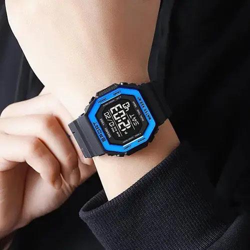 Годинник наручний чоловічий Skmei (1988BU) - фото 4 Годинник наручний чоловічий Skmei (1988BU) - фото 4