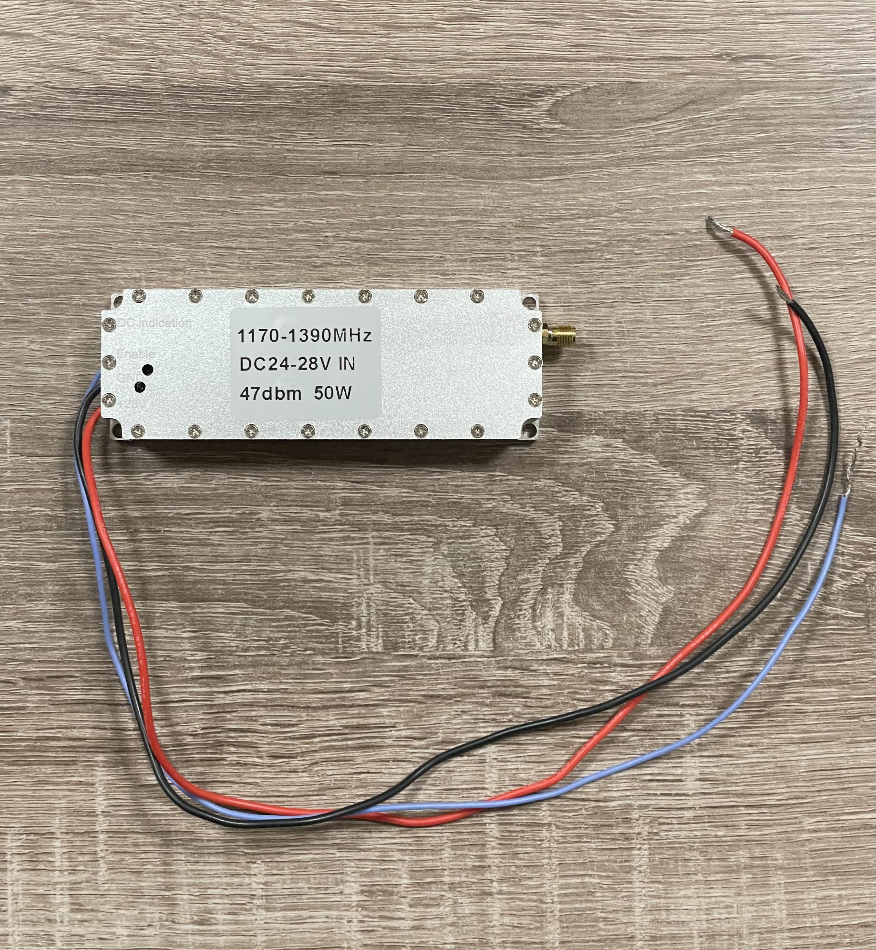 Усилительный модуль РЕБ GaN Anti Drone YNX-1.2G 50W джаммер 1,2 ГГц с циркулятором на GaN транзисторе (00-00026547)