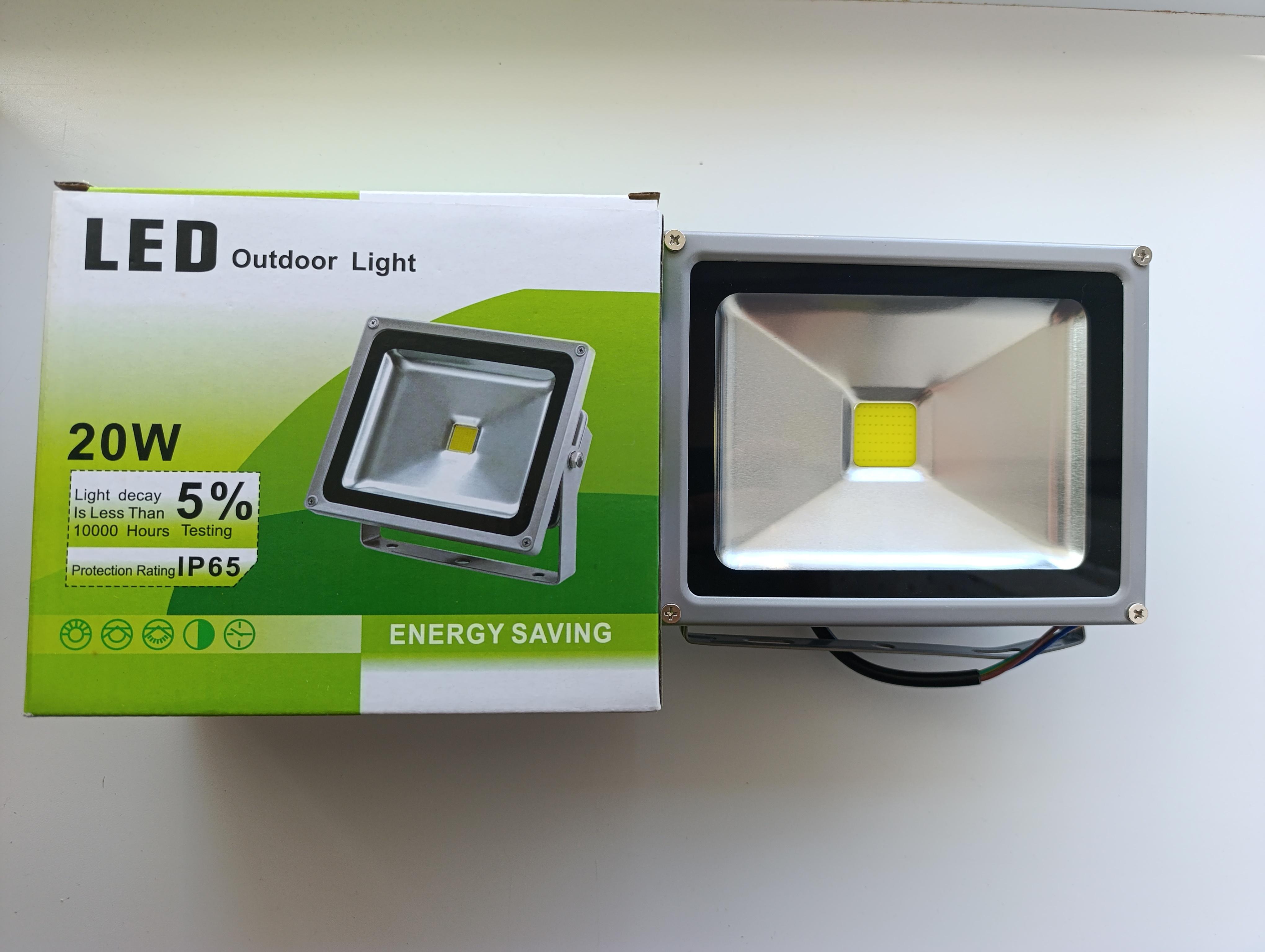 Прожектор 20 Вт белый свет (33410001)