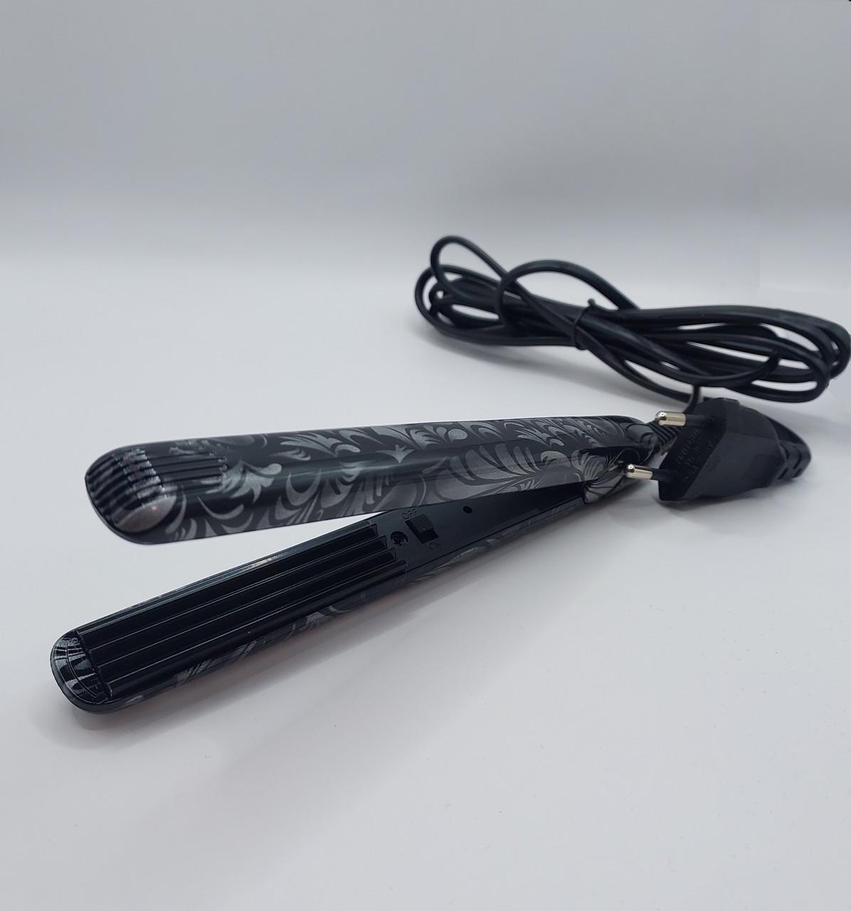 Праска гофре міні для волосся ДенІС professional прикоренева Чорний (1453071461) - фото 11 Праска гофре міні для волосся ДенІС professional прикоренева Чорний (1453071461) - фото 11