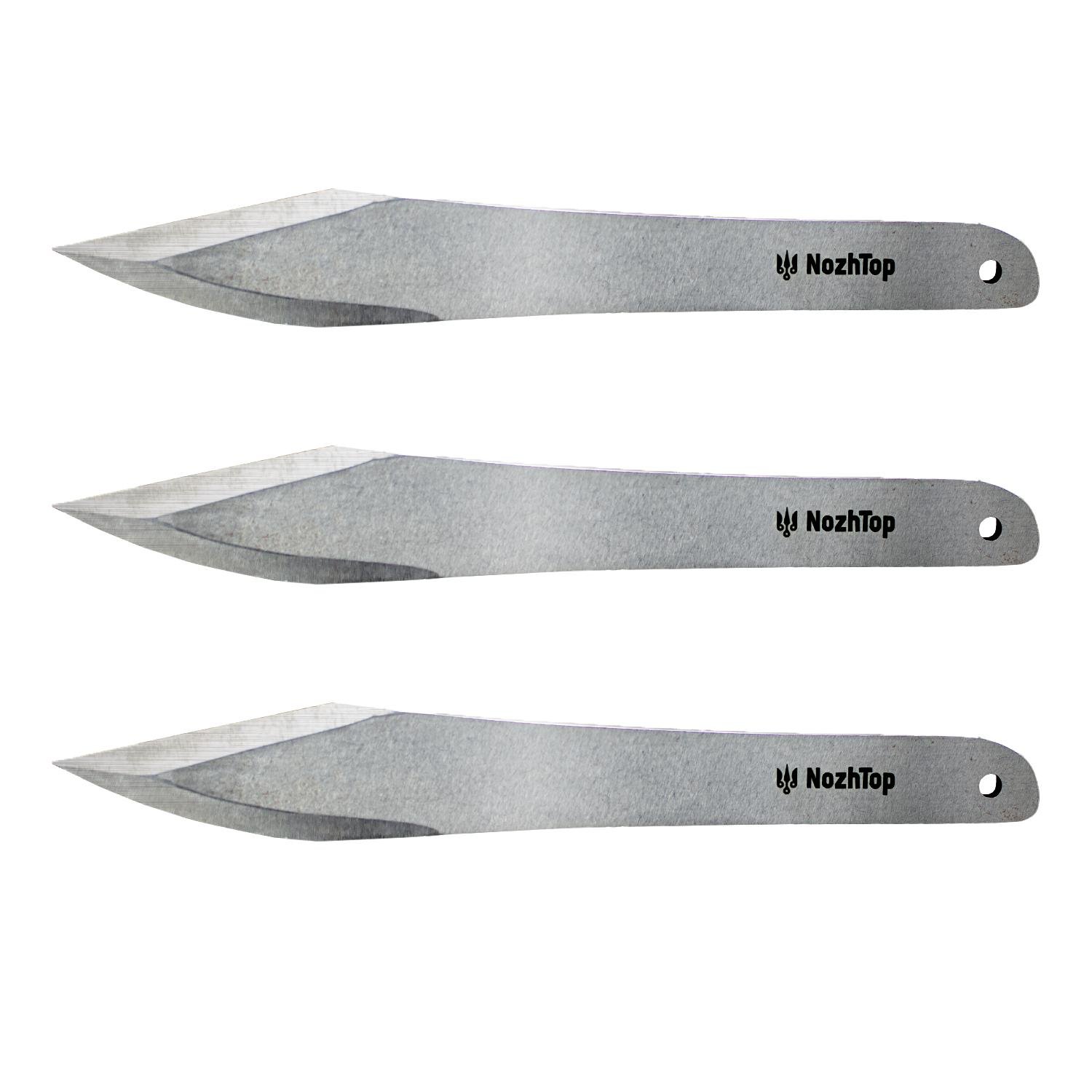 Подарунковий комплект метальних ножів Сокіл та ножен до них (12077908)