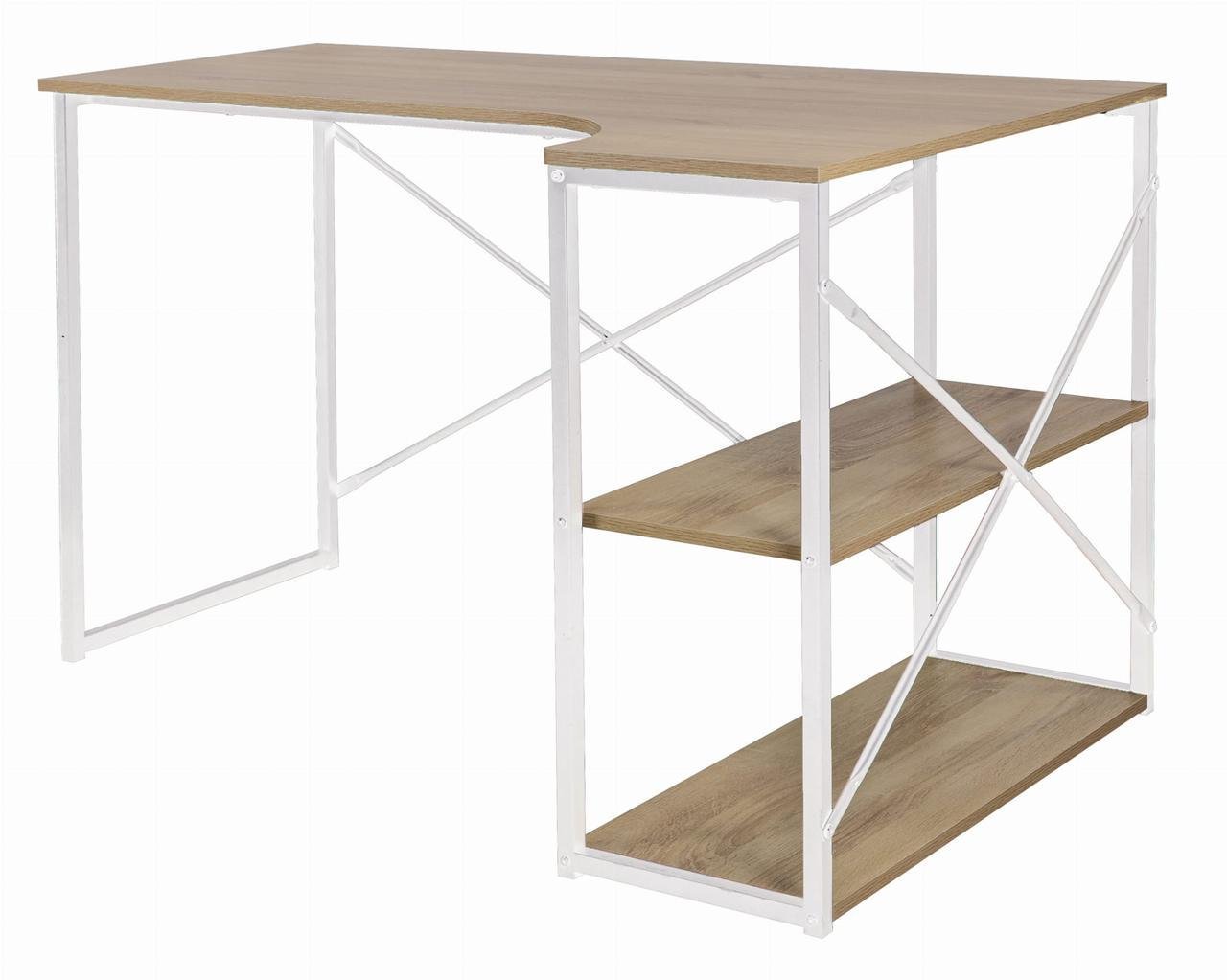 Компьютерный стол Jumi Comfy Loft Белый (2730786051) Компьютерный стол Jumi Comfy Loft Белый (2730786051)