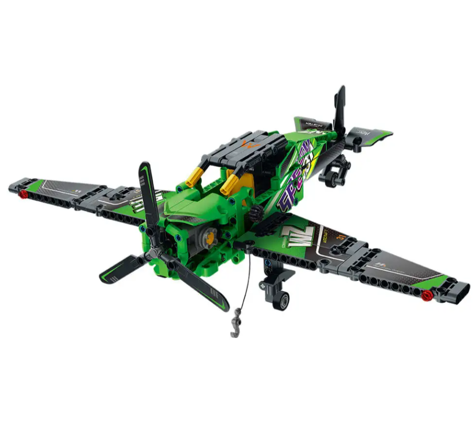 Конструктор Військовий літак гідроплан 375 деталей Зелений (ВЛЗ12) Конструктор Військовий літак гідроплан 375 деталей Зелений (ВЛЗ12)