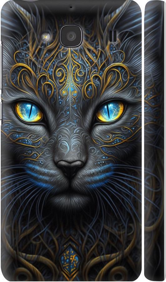 Чехол на Xiaomi Redmi 2 Кошка (5548c-98-42517)