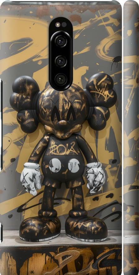 Чехол на Sony Xperia XZ4 Bronze kaws (6097m-1623-42517)