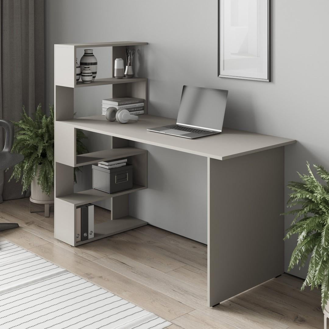 Компьютерный стол Moreli Roland 1416х1226х600 мм Кашемир Компьютерный стол Moreli Roland 1416х1226х600 мм Кашемир