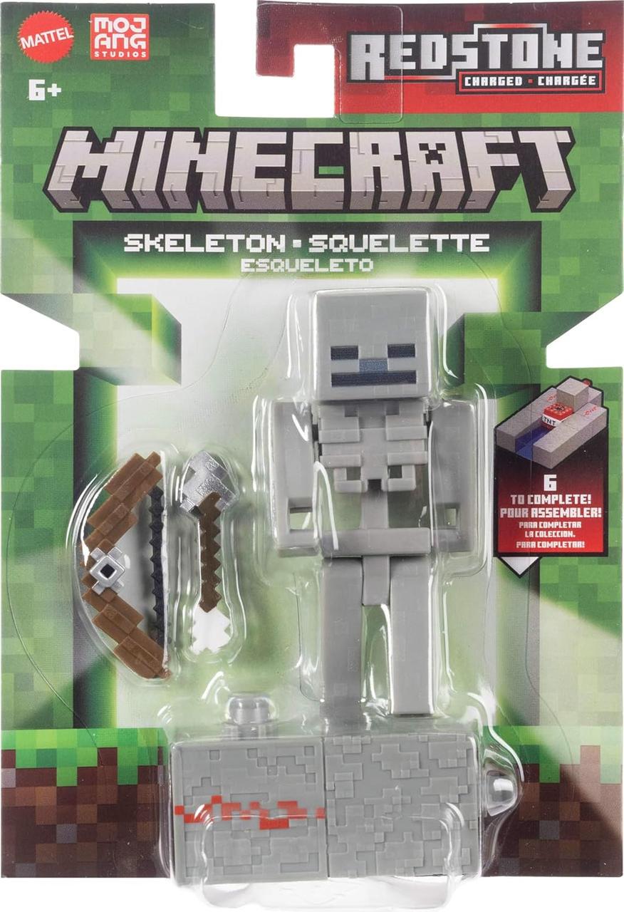 Игровой набор Mattel Майнкрафт фигурка Скелет с аксессуарами (JJR93) Игровой набор Mattel Майнкрафт фигурка Скелет с аксессуарами (JJR93)