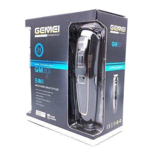 Машинка для стрижки волосся Gemei GM-801 5в1 - фото 3