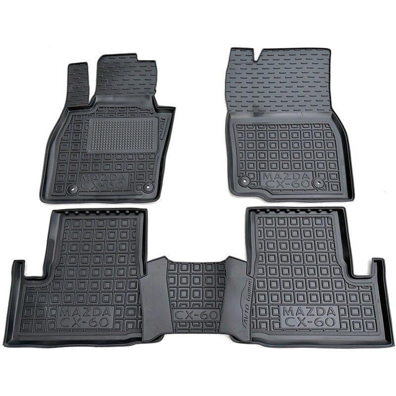 Коврики автомобильные AVTO-Gumm Mazda CX-60 I 22- Черный (11995)