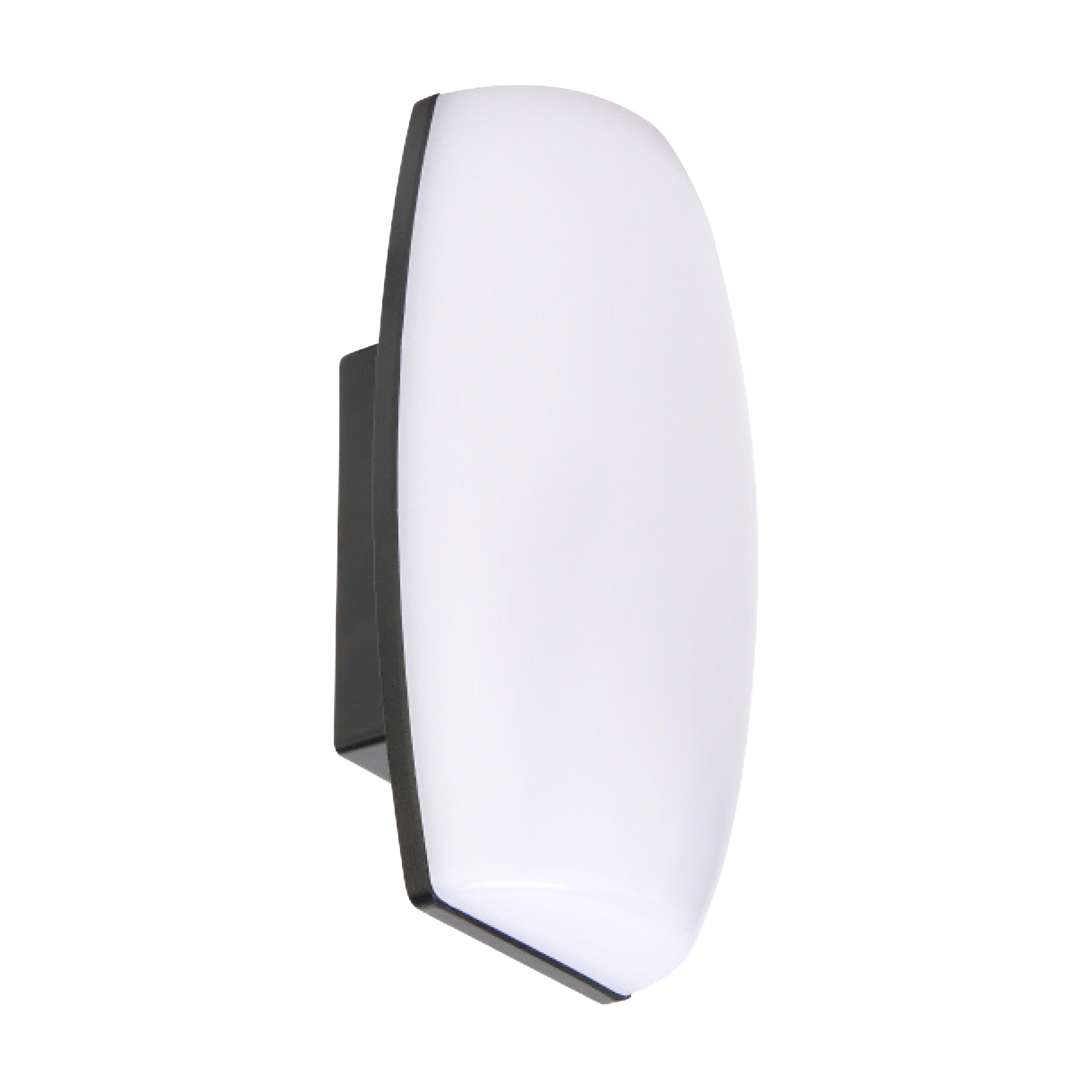 Світильник настінний фасадний HOROZ ELECTRIC OPERA-10 10W LED 4200K нейтральне світло Чорний