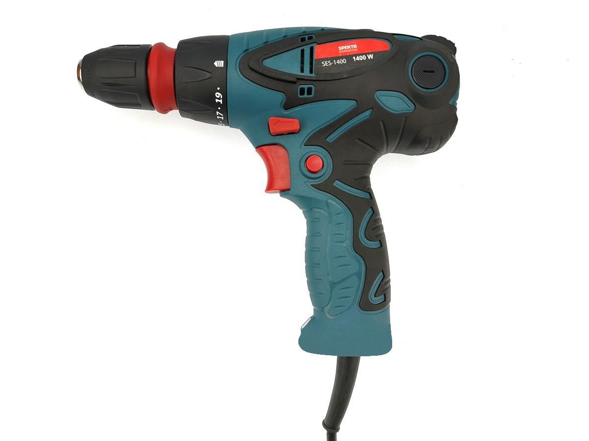 Шуруповерт сетевой Spektr SES-1400 DFR Professional