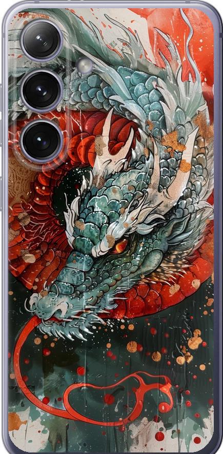 Чехол на Samsung Galaxy S24 Plus Стихия огня (6101u-3388-42517)