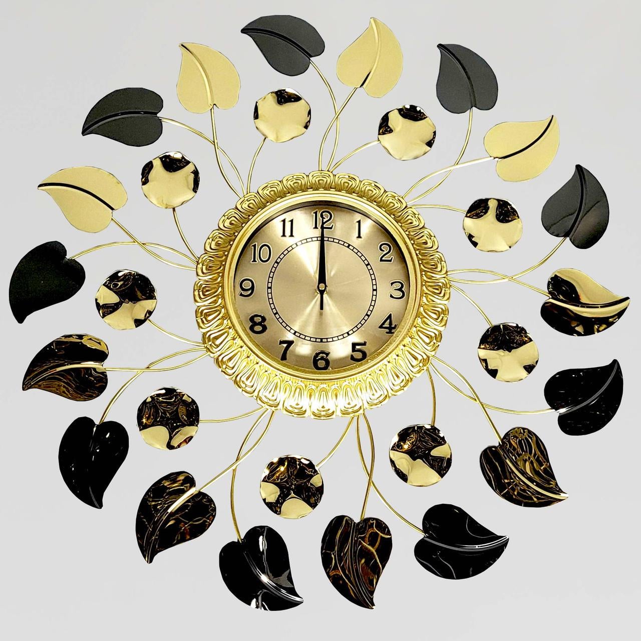 Годинник настінний безшумний OV-0134 70,5 см металевий (2861667029)