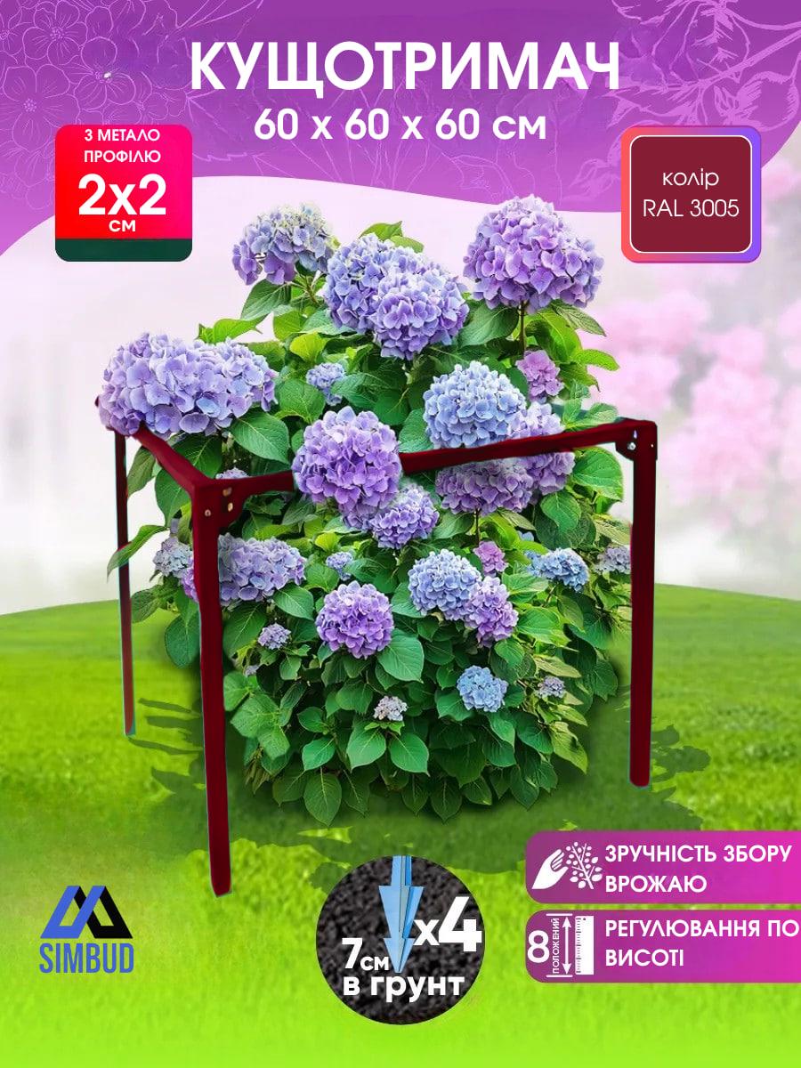 Опора для рослин SIMBUD металевий 60 см RAL3005 (87998654) - фото 2 Опора для рослин SIMBUD металевий 60 см RAL3005 (87998654) - фото 2