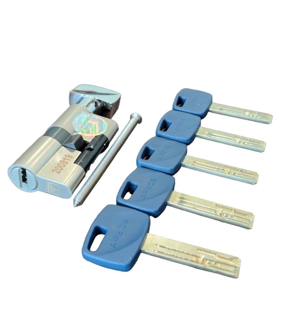 Цилиндр Apecs Premier XR-70-C15-Ni ключ/поворотник (1697747193)