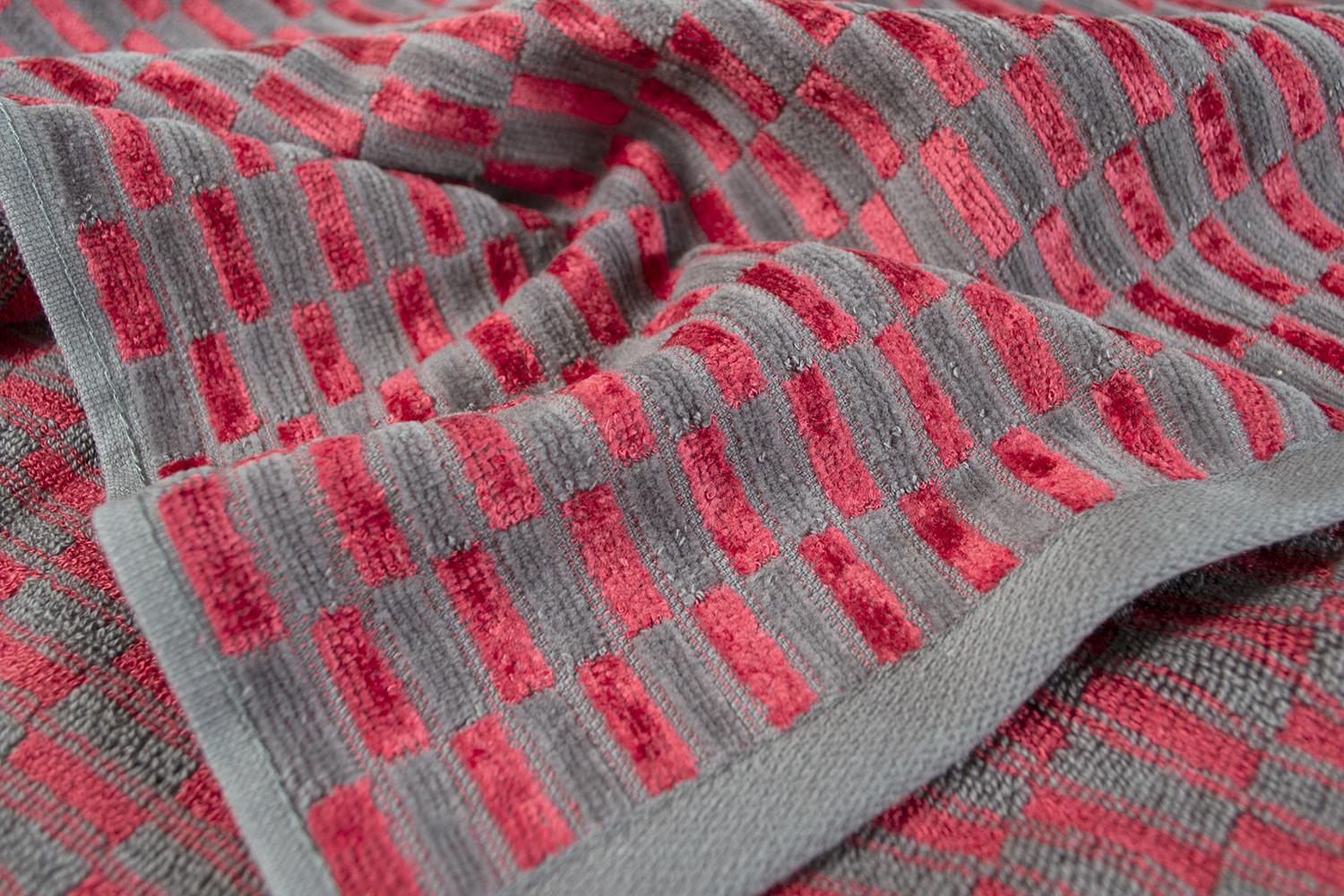 Полотенце Tac Mila 500 г/кв. м 50x90 см Бордовый (3133) - фото 3 Полотенце Tac Mila 500 г/кв. м 50x90 см Бордовый (3133) - фото 3