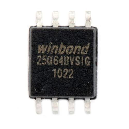 Чип W25Q64 W25Q64BVSIG SOP8 64 Мб Flash SPI (4468)