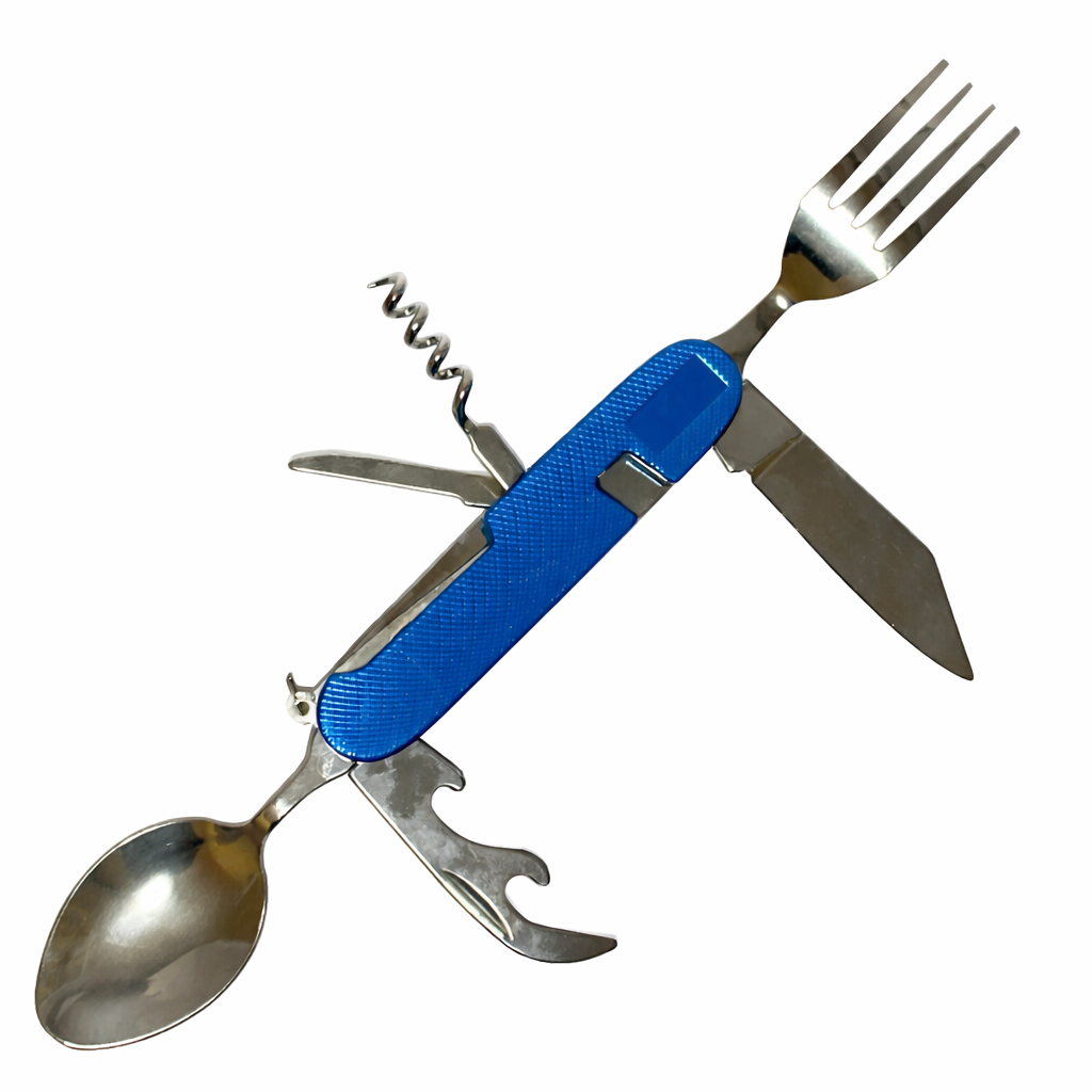 Ніж складний 706-ALL 5 в 1 багатофункціональний Синій (31330668) Ніж складний 706-ALL 5 в 1 багатофункціональний Синій (31330668)