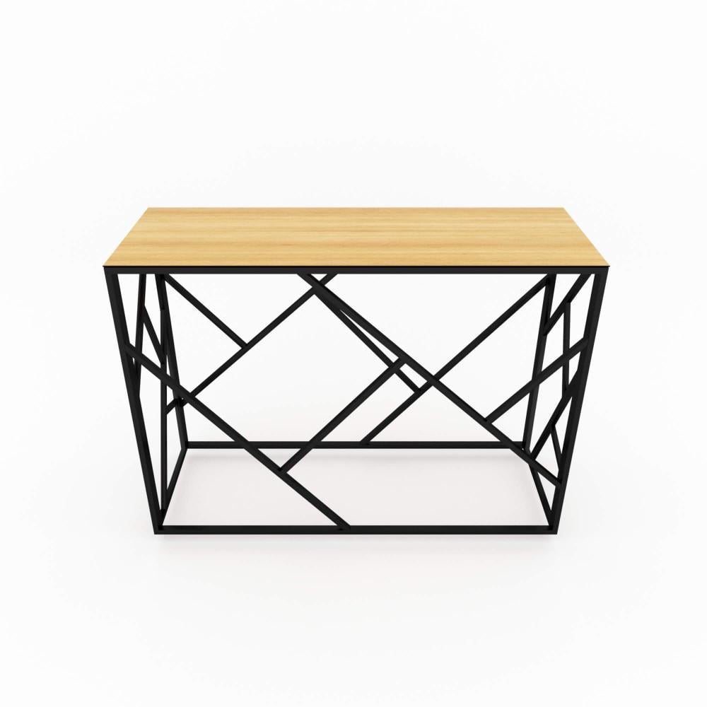 Консоль дизайнерская металллическая Karkas Пеория HPL 900х400х850 мм Консоль дизайнерская металллическая Karkas Пеория HPL 900х400х850 мм