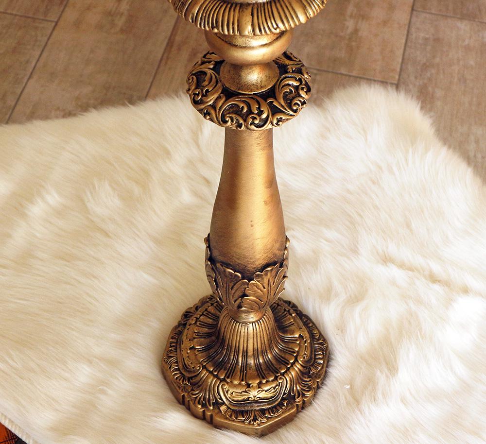 Свічник великий Класика бронза 43 см Гранд Презент 84121 бронза - фото 4 Свічник великий Класика бронза 43 см Гранд Презент 84121 бронза - фото 4