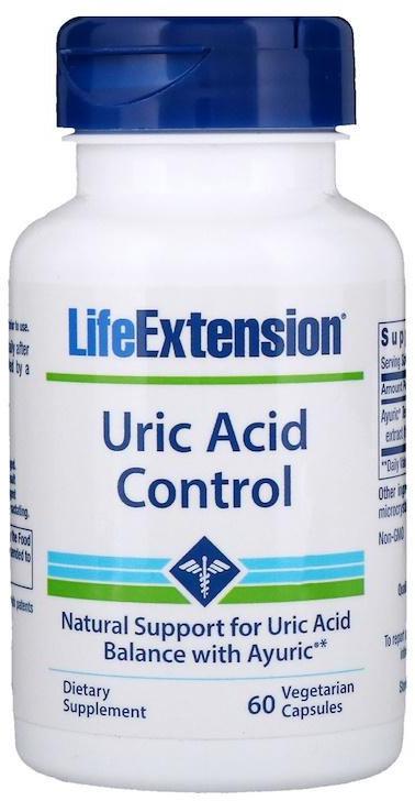 Мочевая кислота Life Extension Uric Acid Control 60 veg caps