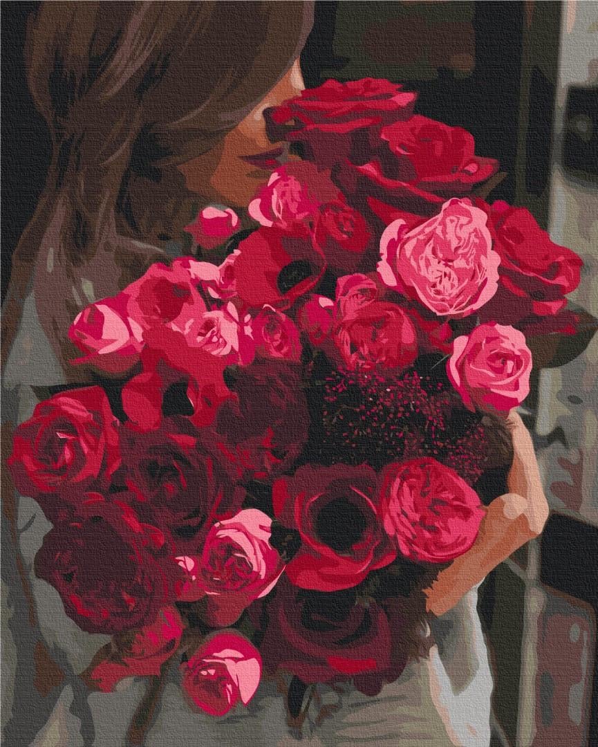 Картина по номерам Brushme Букет от самого родного 40х50 см