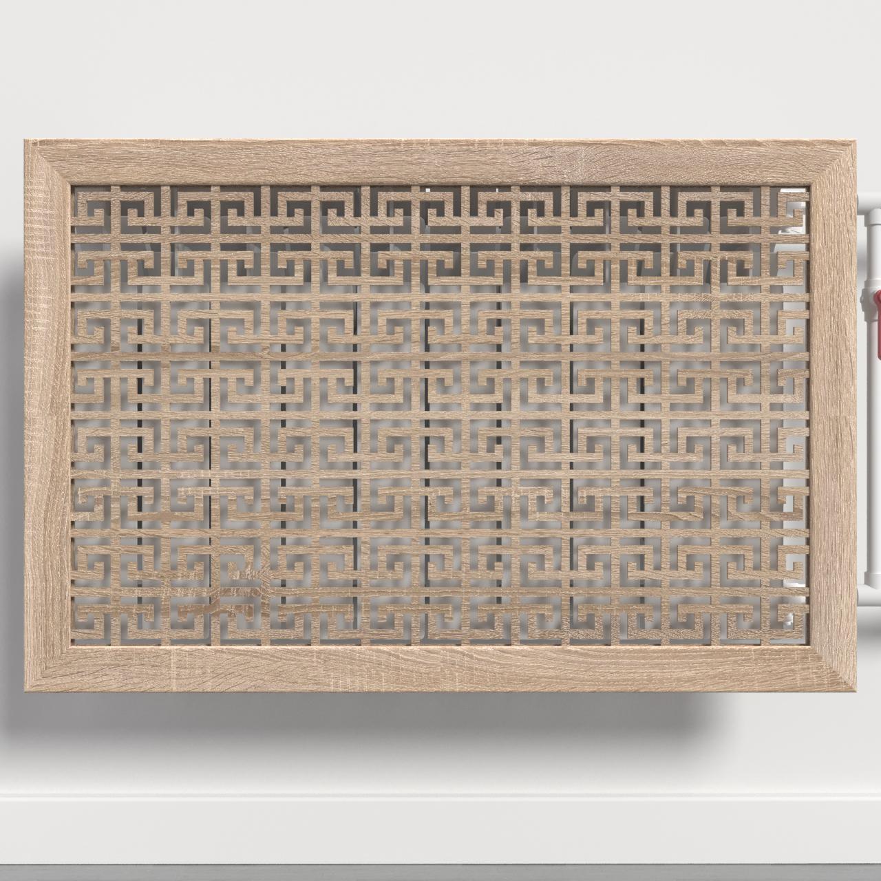 Решетка-экран на батарею SMARTWOOD 900 мм Дуб Сонома (R20523111)