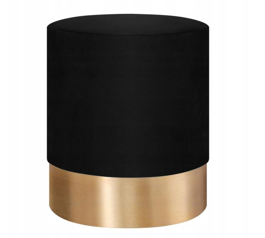 Пуфик Alegro Homla Золотой/Черный (MR42983)