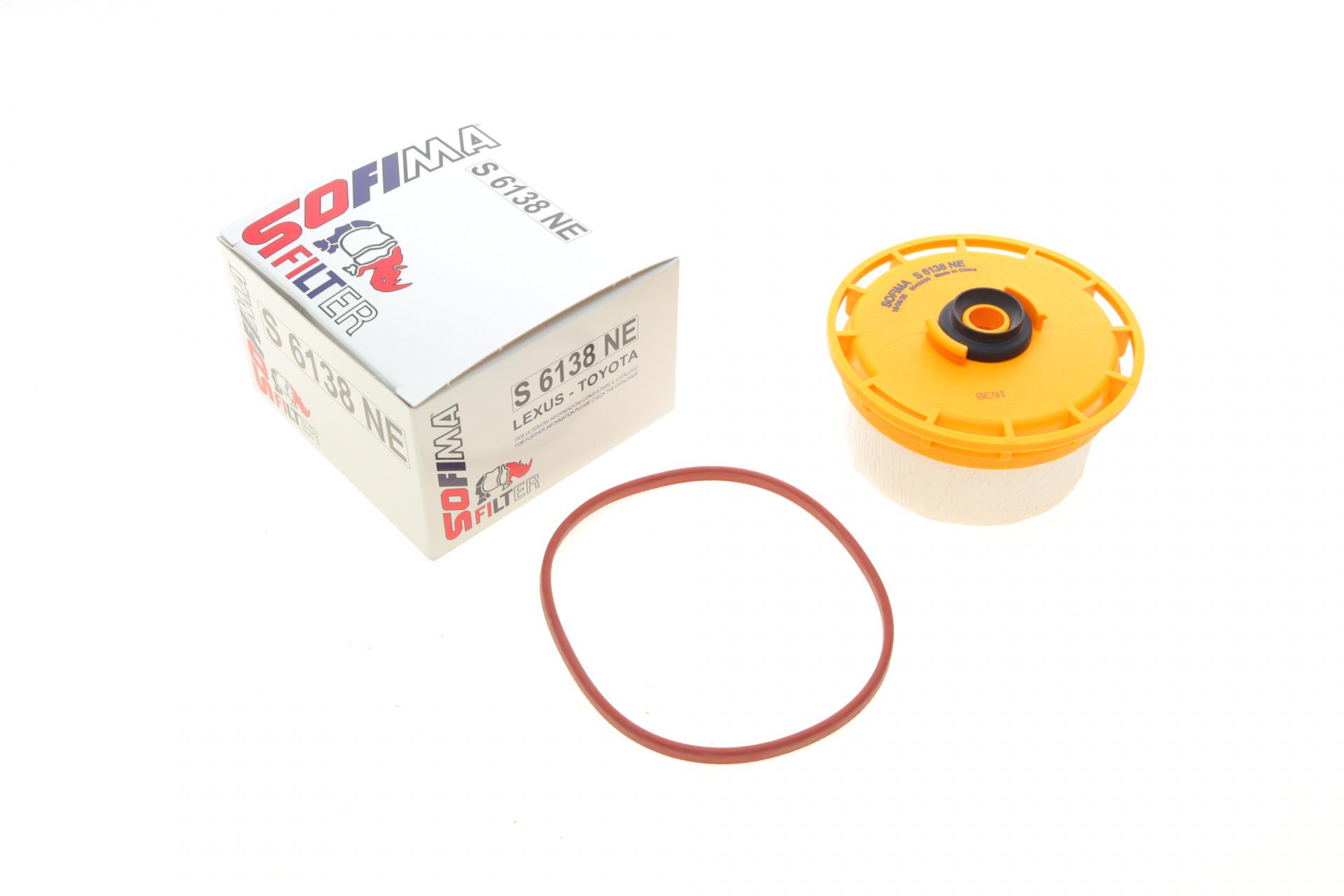 Фільтр паливний SOFIMA для Toyota Land Cruiser 4,5D V8 08- (S 6138 NE)