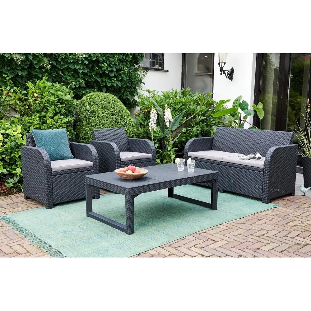 Стол садовый Keter Lyon Графитовый (232300) - фото 15 Стол садовый Keter Lyon Графитовый (232300) - фото 15