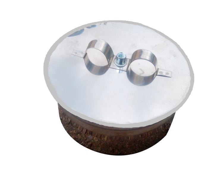 Лейка влагосборник капельник дымохода 150 нержавеющая сталь