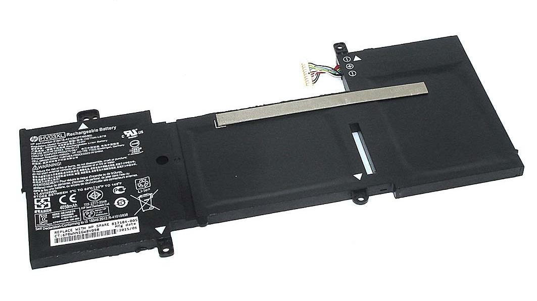 Аккумулятор для ноутбука HP HV03XL EliteBook x360 G2 11,4V 4050 mAh Black