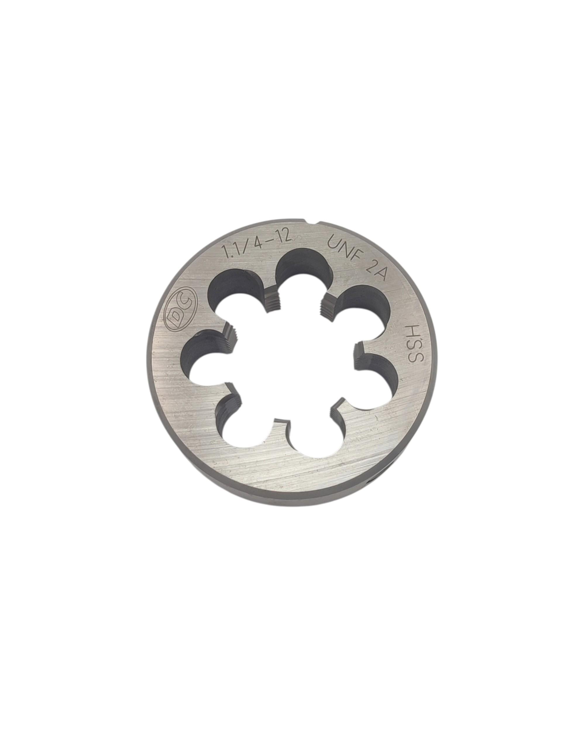 Плашка UNF 1 1/4" 12 нитей Р6М5 HSS N5120 104289 DC Swiss (27722367)