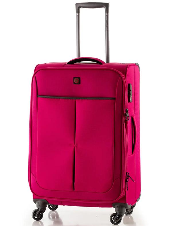 Чемодан Swissbrand Silkeborg L Fuchsia/Light Grey (SWB_LLSIL941L)