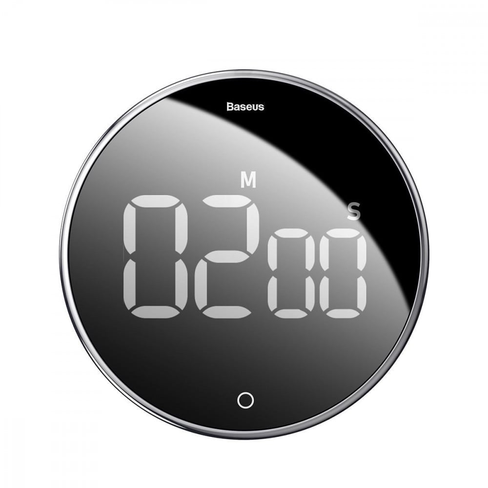 Таймер магнитный BASEUS Heyo Rotation Countdown Black (283010001)