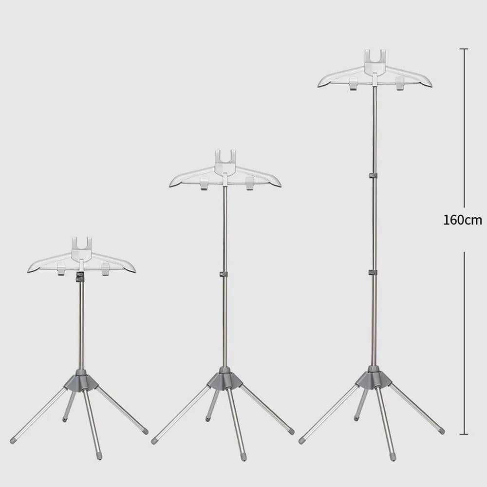 Вешалка напольная для отпаривания одежды телескопическая 1,6 м - фото 4 Вешалка напольная для отпаривания одежды телескопическая 1,6 м - фото 4