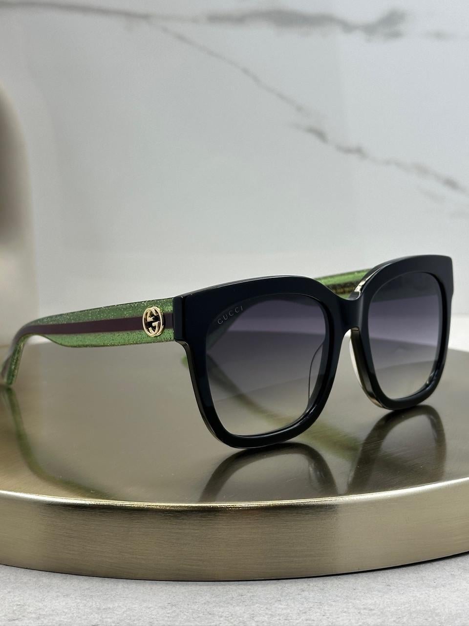 Солнцезащитные очки Gucci GG0036S 001 Black Web/Grey