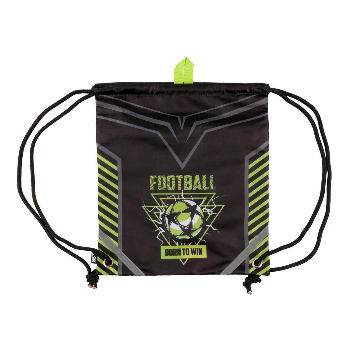 Сумка для обуви YES Football 40x35 см Черный (559638)