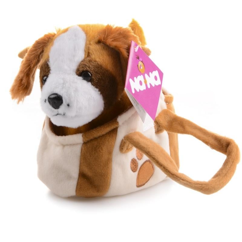 Интерактивная Собака в сумке Коричневый (IF49S) - фото 1 Интерактивная Собака в сумке Коричневый (IF49S) - фото 1