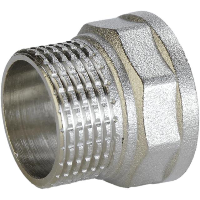 Переходник VA А0601Аникелированный 1/2х1/2" (000024917)