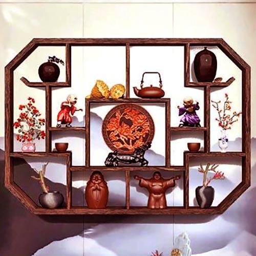 Полка для кружек из дерева Шигари Савоярди (СДК-011215)