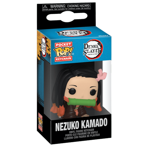 Детская игровая фигурка-брелок Funko Pop Demon Slayer Nezuko 4 см (DS NK K) - фото 3