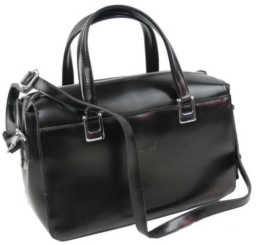 Сумка женская кожаная Giorgio Ferretti Черный (super486_3 594)