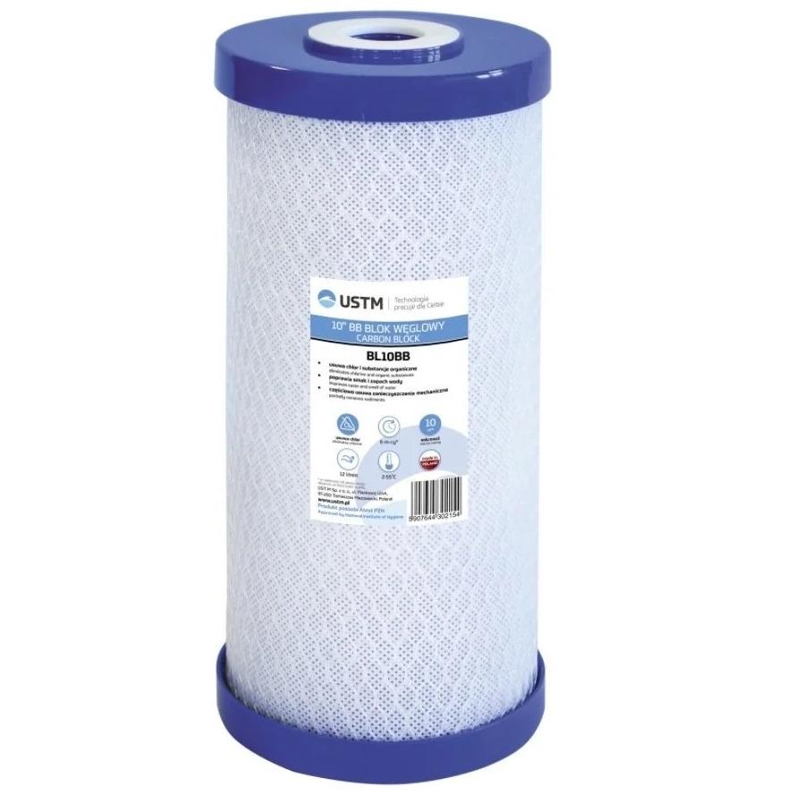Картридж угольный USTM BigBlue 10" 4,5"х10" 114х254 мм (BL10BB)