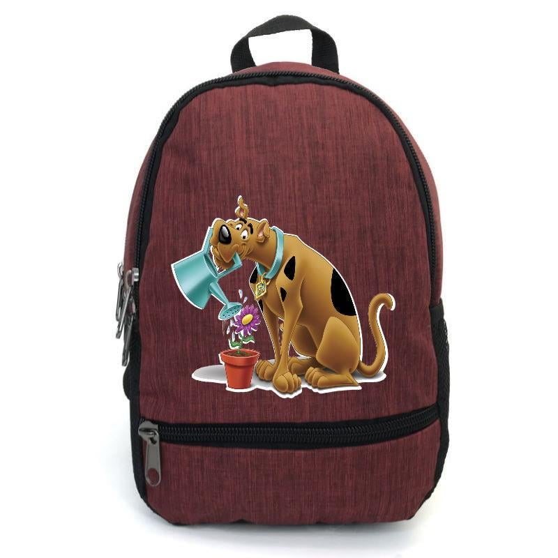Школьный рюкзак подростковый Capccino Toys Скуби Ду 12,5 л Бордовый (1648395127)