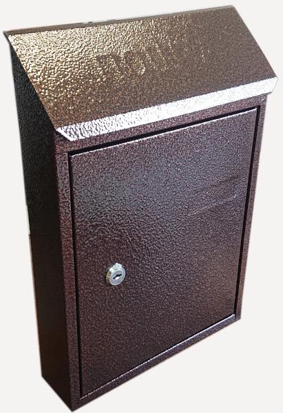 Поштова скринька 345х250х70 мм Коричневий (3)