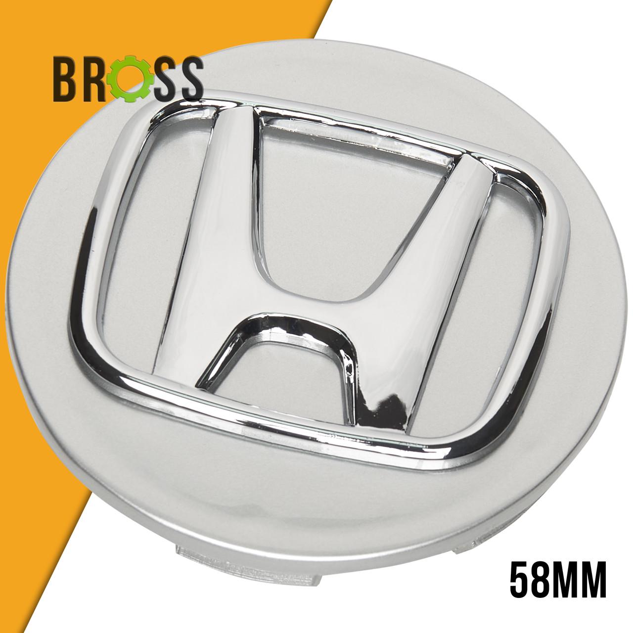 Заглушки ковпачки Honda для литих дисків 58 мм Сірий (l1035) - фото 3 Заглушки ковпачки Honda для литих дисків 58 мм Сірий (l1035) - фото 3