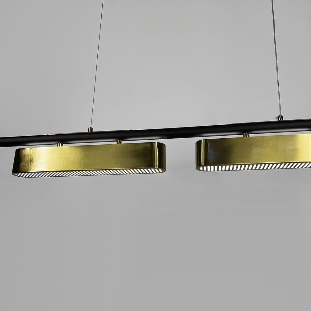 Світильник подовжений на 2 латунних модулі 100 см (NO6-1000) - фото 2