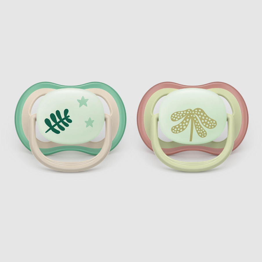 Пустушка нічна Philips Avent Ultra Air нейтральна 6-18 міс. 2 шт. (143966)